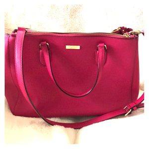 Kate Spade Leighann Laurel Way Hot Pink Tote